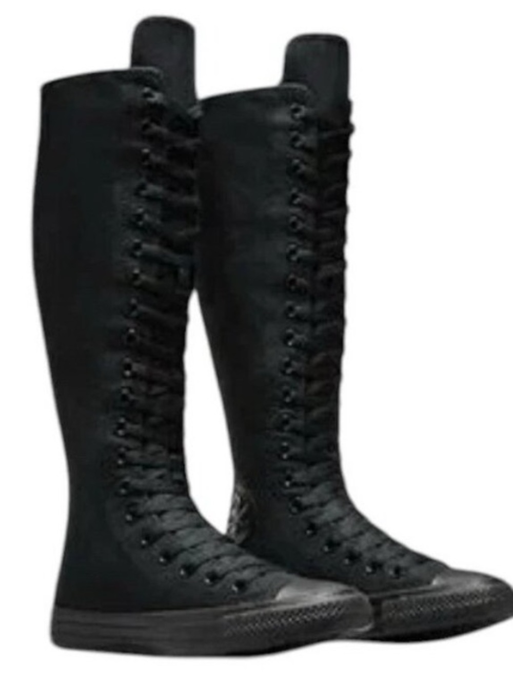 Converse Black Ultra High Chucks. NWOT
Size 8.